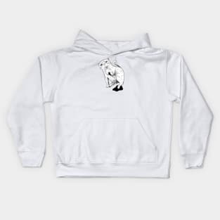 Wine spilling Kids Hoodie